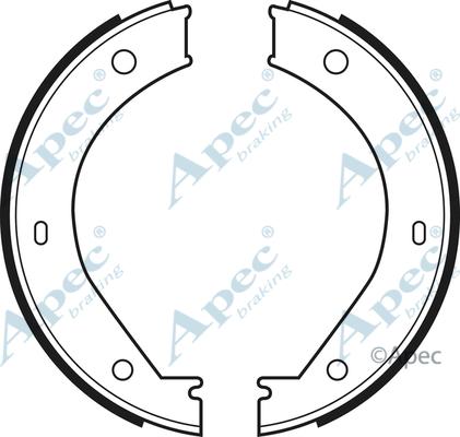 APEC SHU486 - Bremžu loku kompl., Stāvbremze adetalas.lv