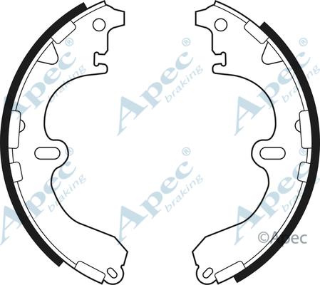 APEC SHU471 - Bremžu loku komplekts adetalas.lv