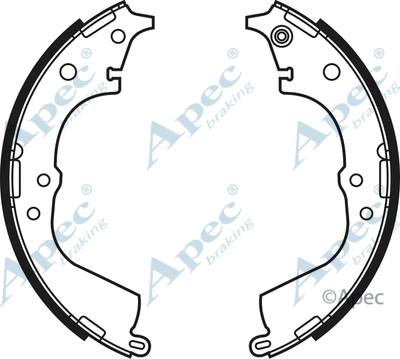 APEC SHU564 - Bremžu loku komplekts adetalas.lv
