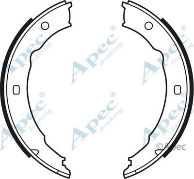 APEC SHU610 - Bremžu loku kompl., Stāvbremze adetalas.lv