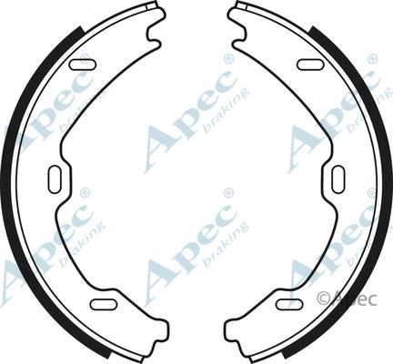 APEC SHU675 - Bremžu loku kompl., Stāvbremze adetalas.lv
