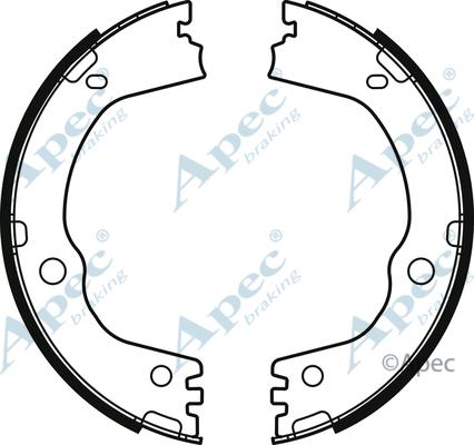 APEC SHU825 - Bremžu loku kompl., Stāvbremze adetalas.lv