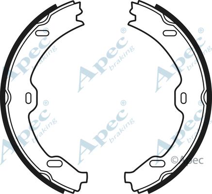 APEC SHU704 - Bremžu loku kompl., Stāvbremze adetalas.lv