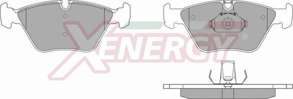 AP XENERGY X40927 - Bremžu uzliku kompl., Disku bremzes adetalas.lv