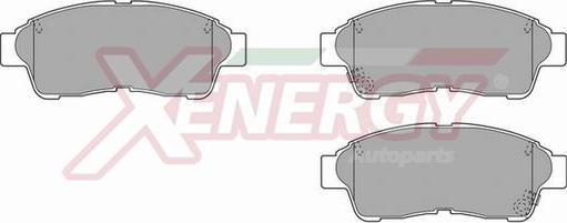 AP XENERGY X40547 - Bremžu uzliku kompl., Disku bremzes adetalas.lv