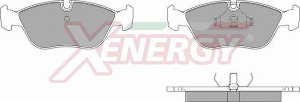 AP XENERGY X40565 - Bremžu uzliku kompl., Disku bremzes adetalas.lv