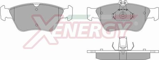 AP XENERGY X40632 - Bremžu uzliku kompl., Disku bremzes adetalas.lv