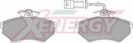 AP XENERGY X40154 - Bremžu uzliku kompl., Disku bremzes adetalas.lv