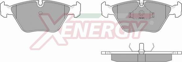 AP XENERGY X40309 - Bremžu uzliku kompl., Disku bremzes adetalas.lv