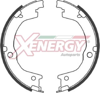 AP XENERGY X50518 - Bremžu loku komplekts adetalas.lv