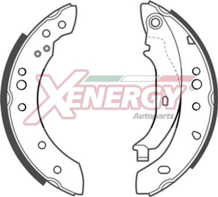 AP XENERGY X50669 - Bremžu loku komplekts adetalas.lv