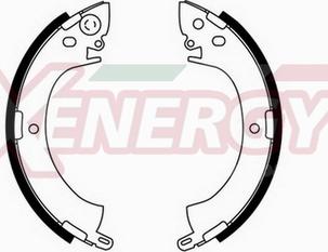AP XENERGY X50006 - Bremžu loku komplekts adetalas.lv