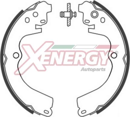 AP XENERGY X50393 - Bremžu loku komplekts adetalas.lv