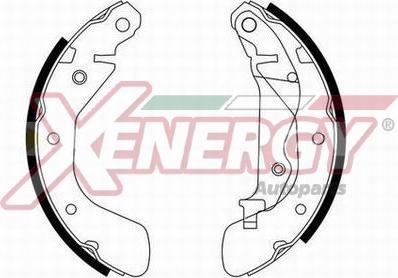 AP XENERGY X50382 - Bremžu loku komplekts adetalas.lv