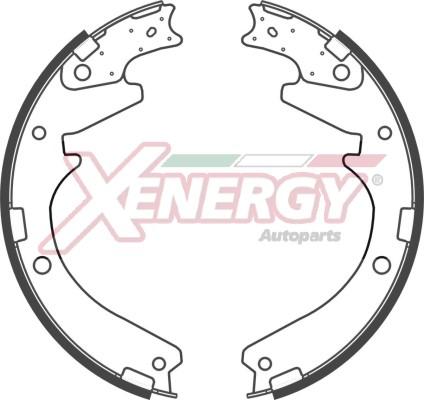 AP XENERGY X50733 - Bremžu loku komplekts adetalas.lv