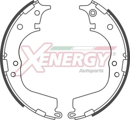 AP XENERGY X50726 - Bremžu loku komplekts adetalas.lv