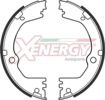 AP XENERGY X50728 - Bremžu loku kompl., Stāvbremze adetalas.lv