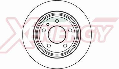 AP XENERGY X601031 - Bremžu diski adetalas.lv
