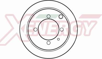 AP XENERGY X601147 - Bremžu diski adetalas.lv