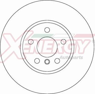 AP XENERGY X602743 - Bremžu diski adetalas.lv