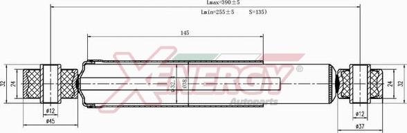 AP XENERGY X031342 - Amortizators adetalas.lv