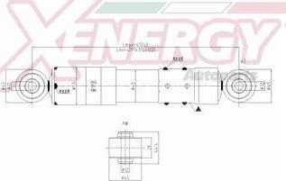 AP XENERGY X024349 - Amortizators adetalas.lv