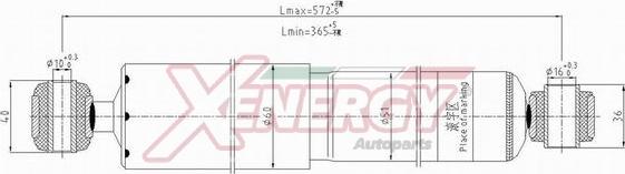 AP XENERGY X022445 - Amortizators adetalas.lv