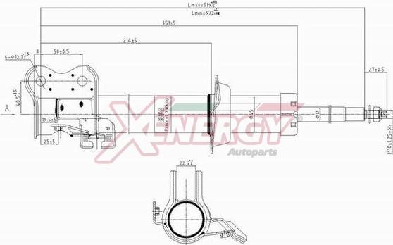 AP XENERGY X079632 - Amortizators adetalas.lv