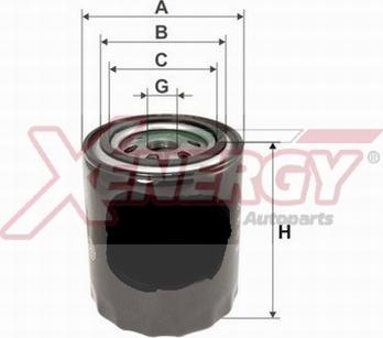 AP XENERGY X1595808 - Eļļas filtrs adetalas.lv