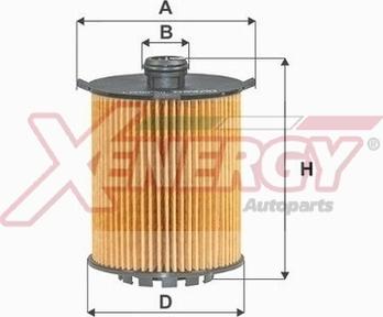 AP XENERGY X1596624 - Eļļas filtrs adetalas.lv