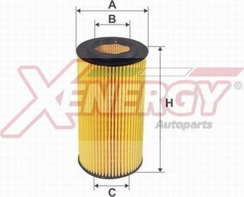 AP XENERGY X1596621 - Eļļas filtrs adetalas.lv