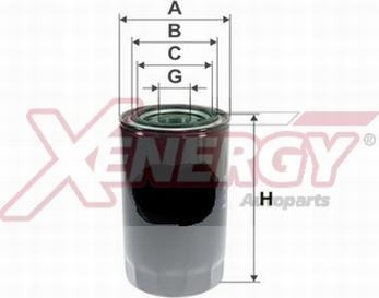 AP XENERGY X1596266 - Eļļas filtrs adetalas.lv