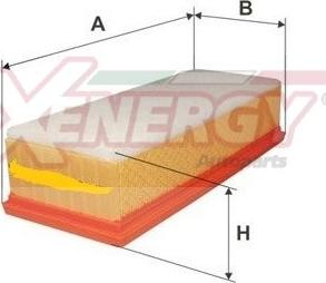 AP XENERGY X1591393 - Gaisa filtrs adetalas.lv