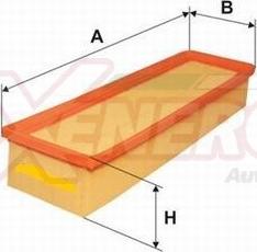 AP XENERGY X1591308 - Gaisa filtrs adetalas.lv