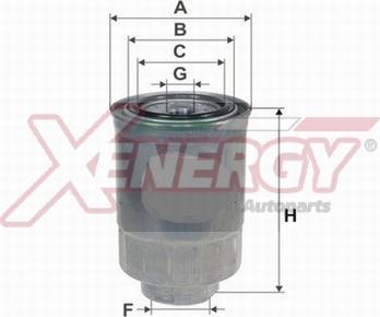 AP XENERGY X159855 - Degvielas filtrs adetalas.lv