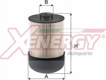 AP XENERGY X1598158 - Degvielas filtrs adetalas.lv