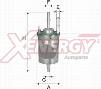 AP XENERGY X1598363 - Degvielas filtrs adetalas.lv