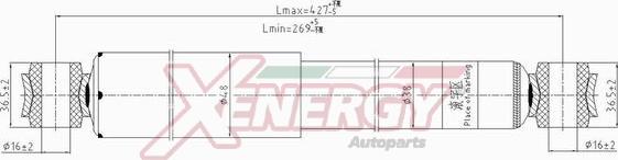 AP XENERGY X153343 - Amortizators adetalas.lv