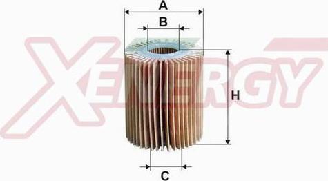 AP XENERGY X1524587 - Eļļas filtrs adetalas.lv