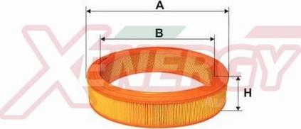 AP XENERGY X1523121 - Gaisa filtrs adetalas.lv