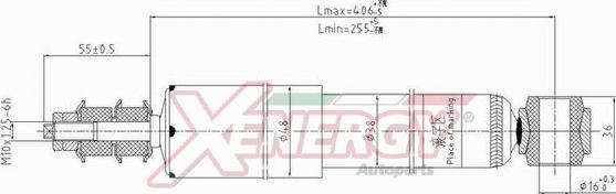 AP XENERGY X185343 - Amortizators adetalas.lv