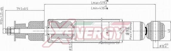 AP XENERGY X183553 - Amortizators adetalas.lv