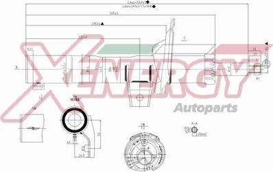 AP XENERGY X8015335 - Amortizators adetalas.lv