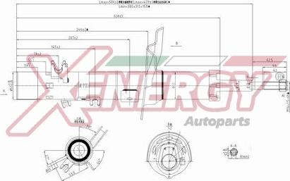 AP XENERGY X8015333 - Amortizators adetalas.lv