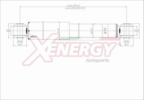 AP XENERGY X337553 - Amortizators adetalas.lv