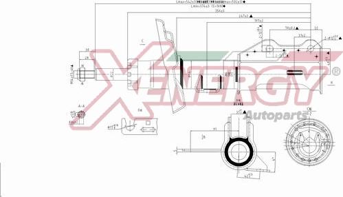 AP XENERGY X372339 - Amortizators adetalas.lv