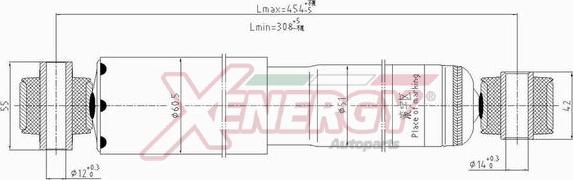 AP XENERGY X217553 - Amortizators adetalas.lv