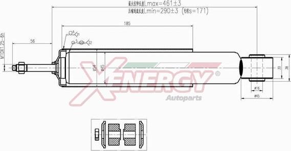 AP XENERGY X223344 - Amortizators adetalas.lv