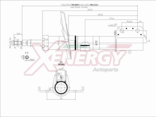 AP XENERGY X744633 - Amortizators adetalas.lv