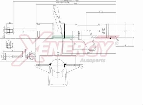 AP XENERGY X759339 - Amortizators adetalas.lv